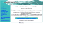 Desktop Screenshot of phobiesociale.org